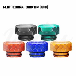 Flat Cobra Drip Tips