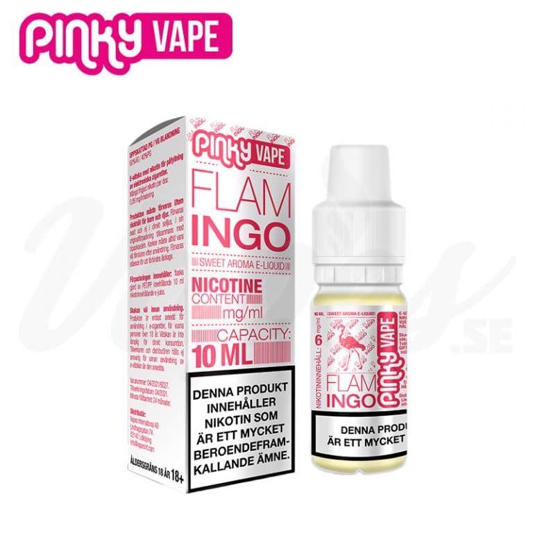 Pinky Vape Flamingo (10 ml) Vapes.se Ecigg i Sverige